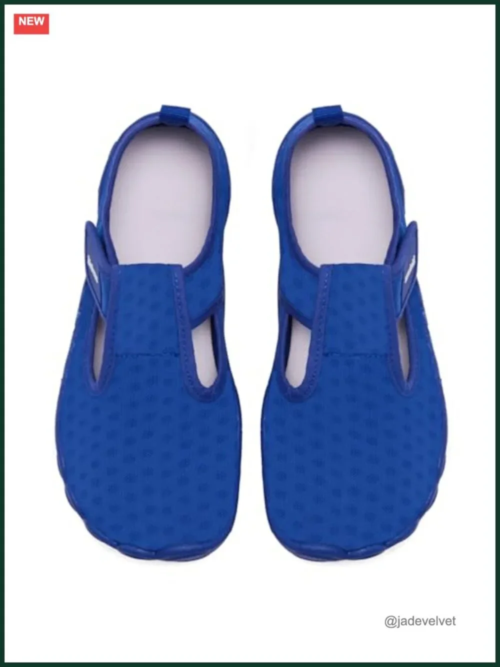 Kids Water Shoes Non-Slip Quick-Dry Lightweight Mesh with Hook & Loop